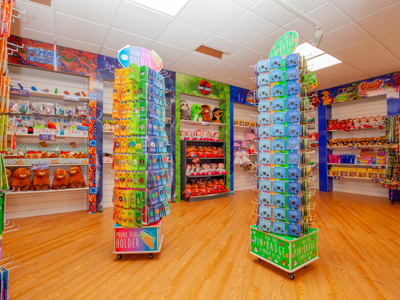 A photo of a Gift Shop at a theme park