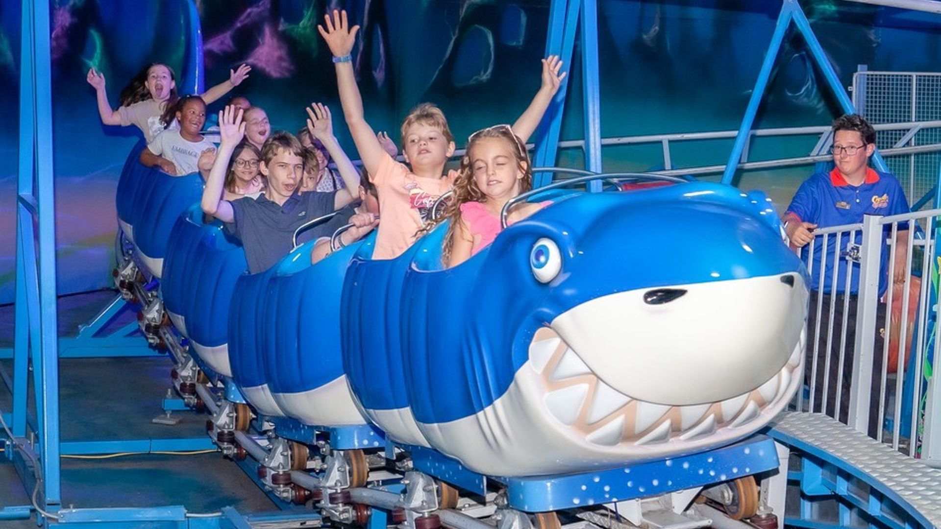 Shark Bay | Rides and Attractions | Crealy Theme Park