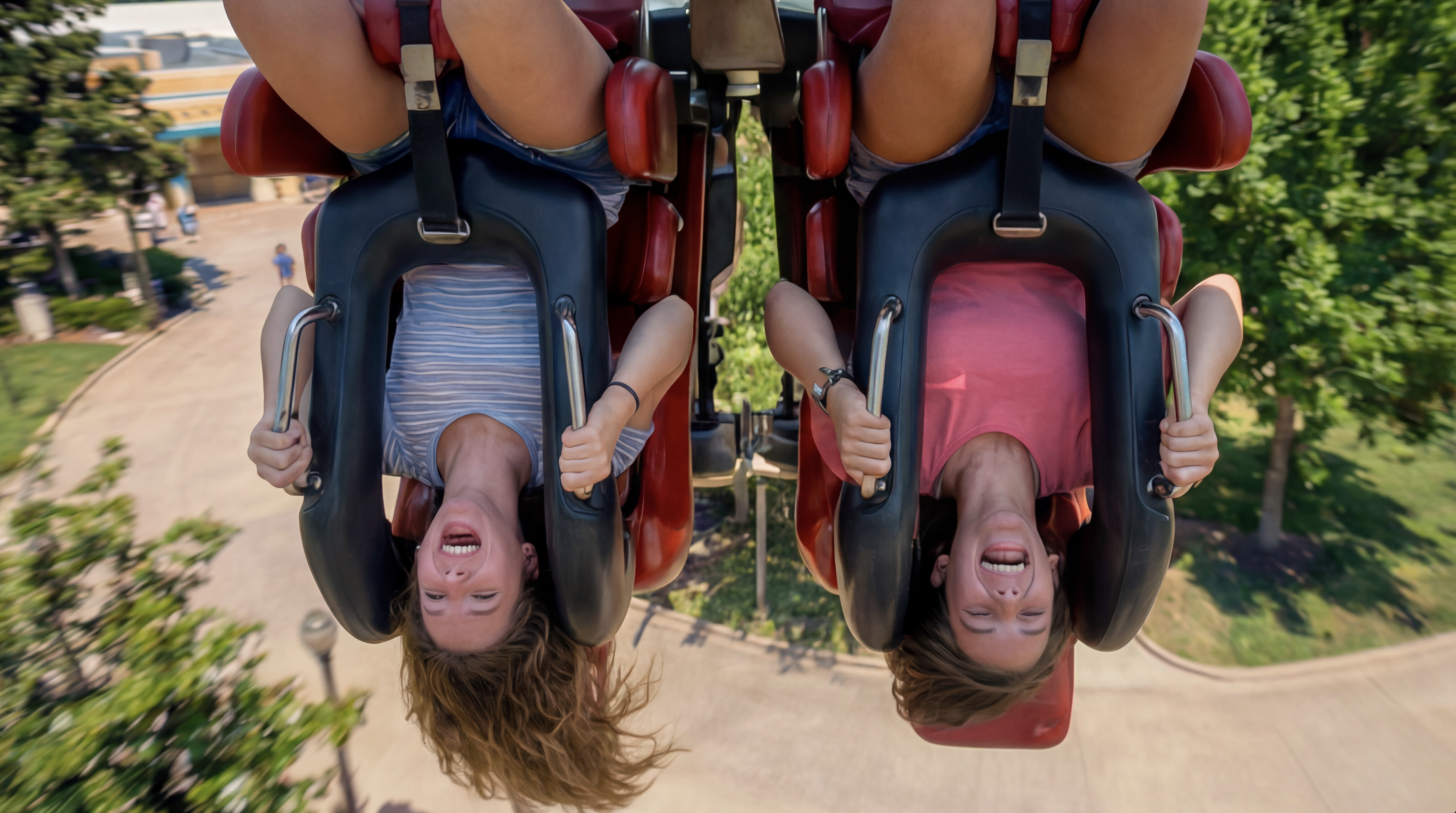 Inverted Ride Cart Rotor at Crealy Theme Park | South West’s Inverted Ride