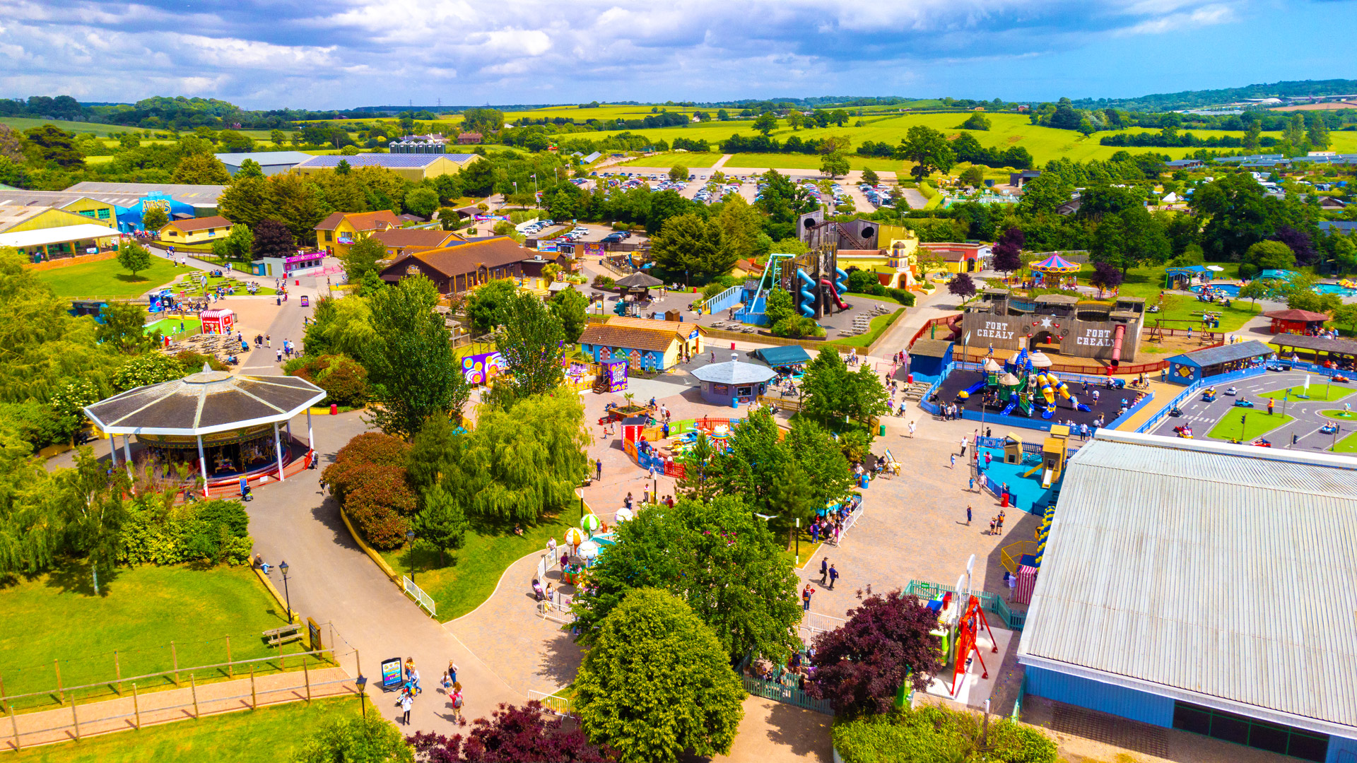Crealy Theme Park & Resort  Biggest Family Theme Park Devon