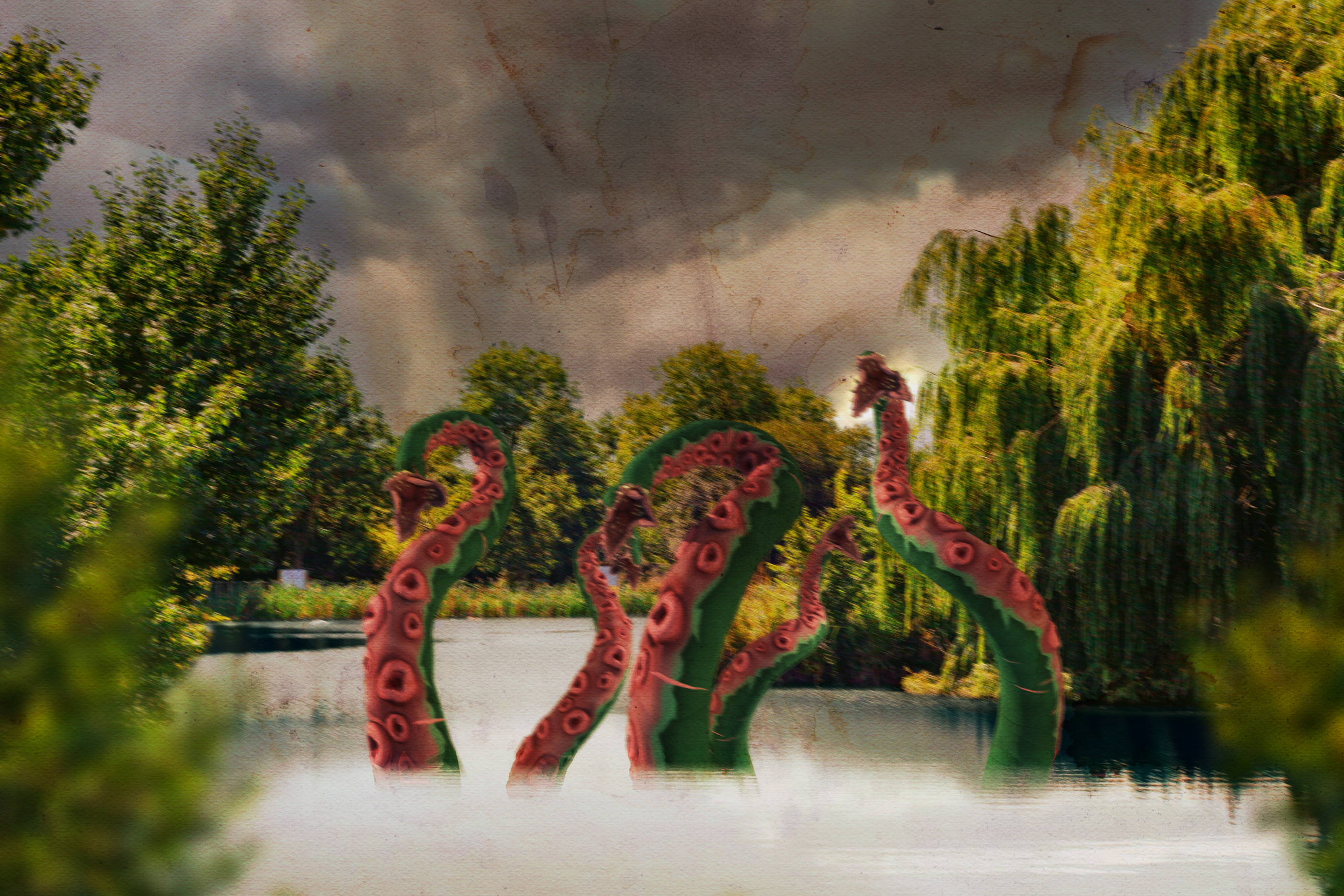 Kraken In The Lake Aprilfools