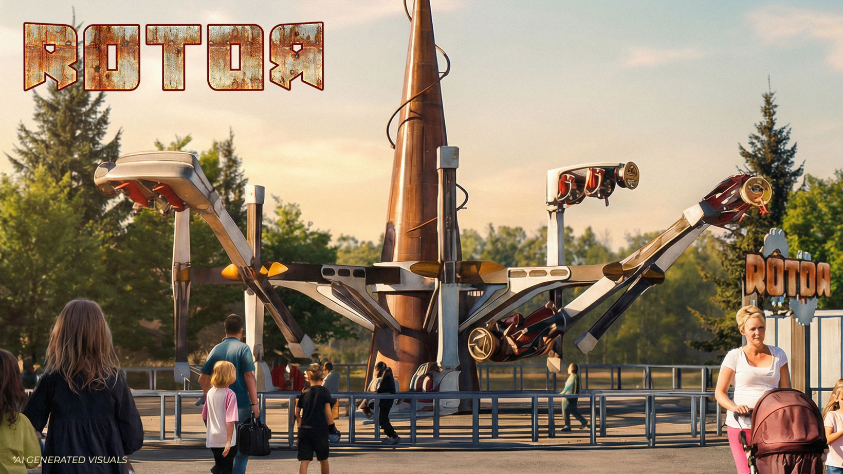 Rotor at Crealy Theme Park | South West’s Inverted Ride